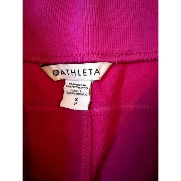 ATHLETA Fuchsia Triumph Jogger High Rise
Fleece Cozy Lounge Sweatpants Size S - Picture 10 of 13